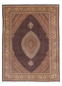 Tapis persan - Tabriz - 336 x 250 cm - marron
