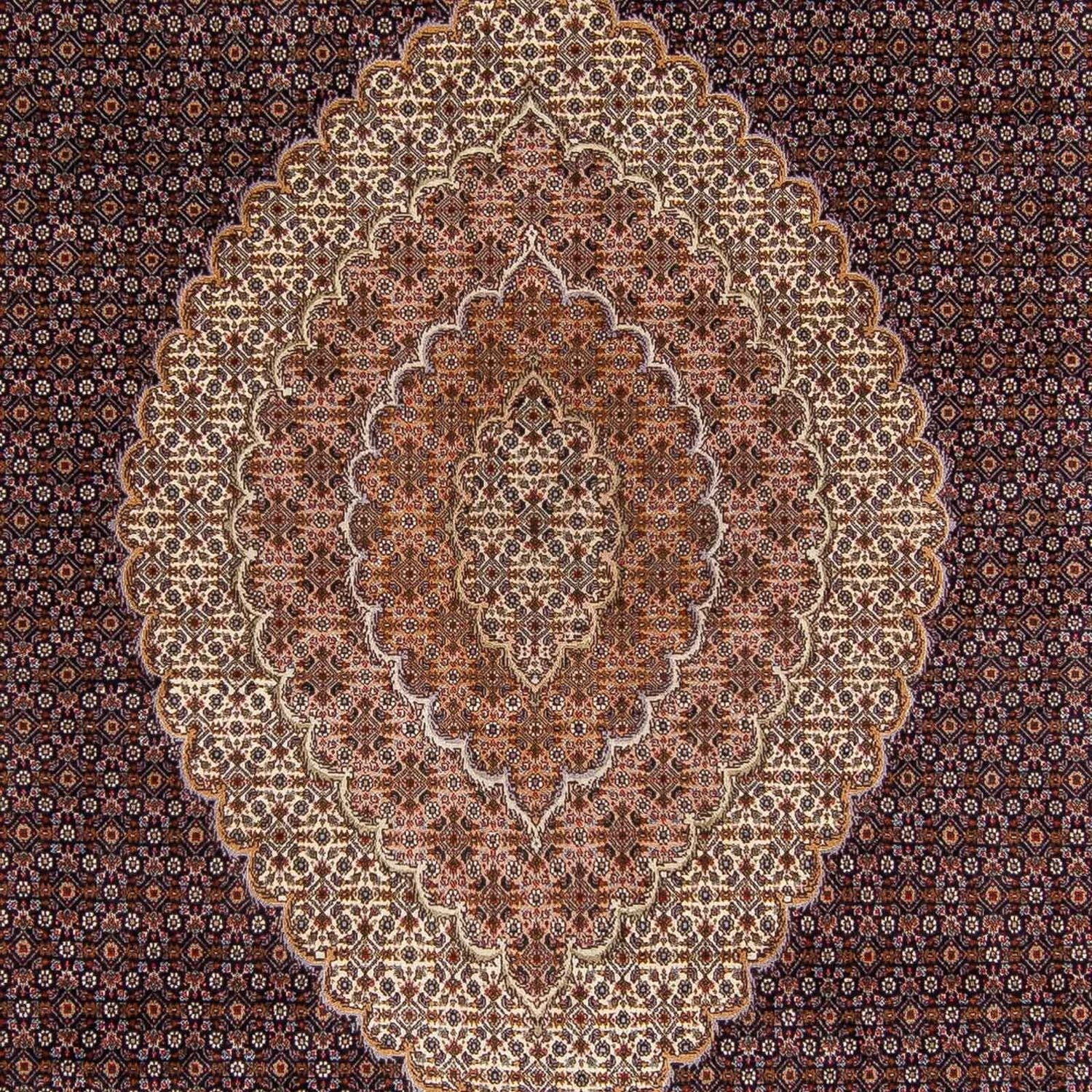 Tapis persan - Tabriz - 336 x 250 cm - marron