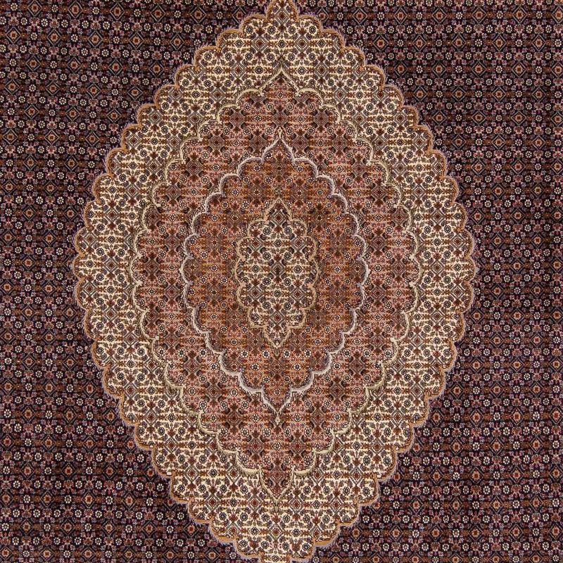 Tapis persan - Tabriz - 338 x 248 cm - marron clair