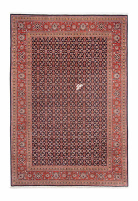 Tapis persan - Tabriz - 295 x 202 cm - bleu foncé