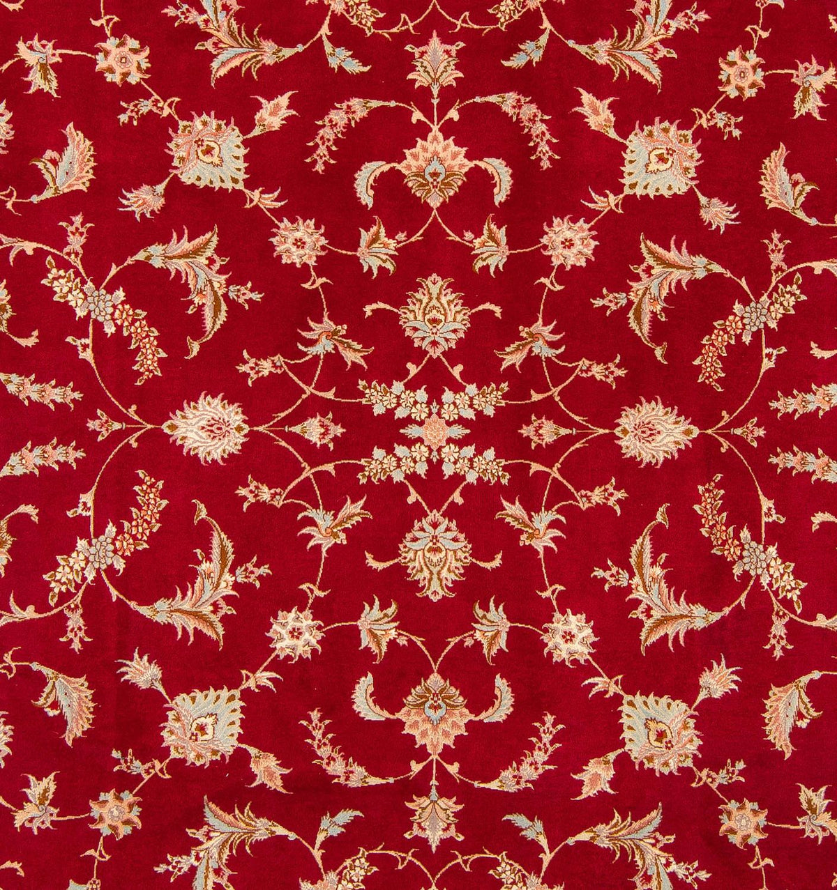 Tapis persan - Tabriz - Royal - 255 x 204 cm - rouge foncé
