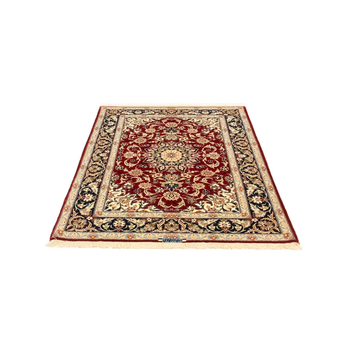 Tapis persan - Isfahan - Premium - 158 x 110 cm - rouge