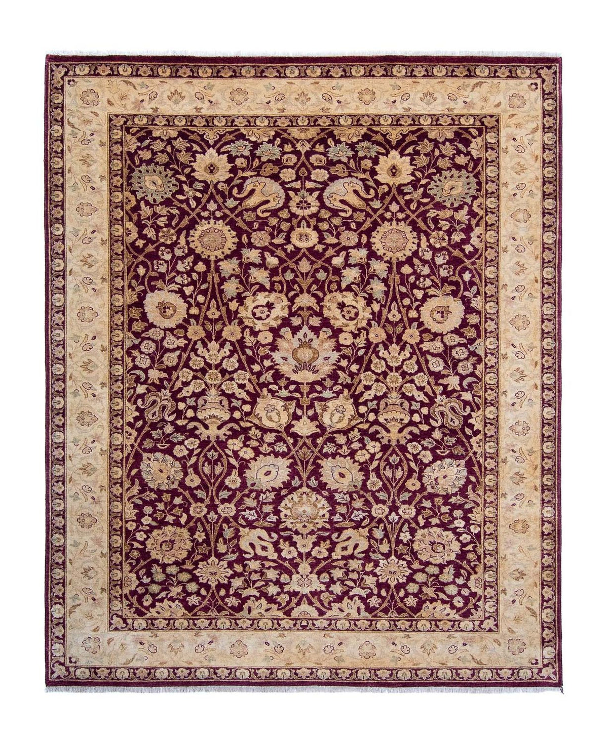 Tapis Ziegler - 281 x 228 cm - rouge foncé