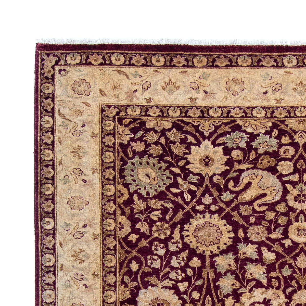 Tapis Ziegler - 281 x 228 cm - rouge foncé