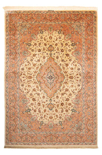 Tapis persan - Ghom - 296 x 200 cm - beige