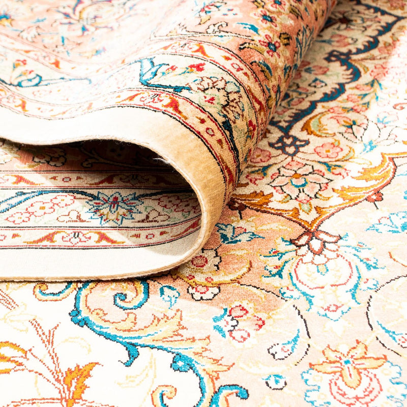 Tapis persan - Ghom - 296 x 200 cm - beige