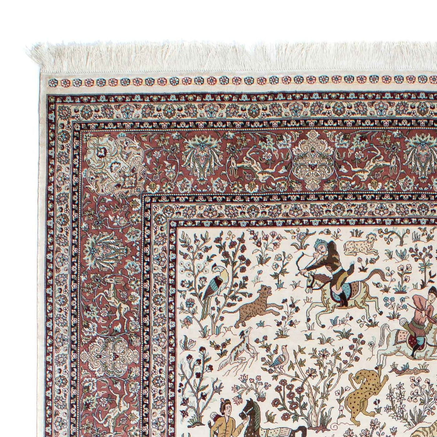 Hereke Tapis 244x169cm - Tapis oriental