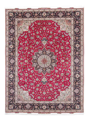 Tapis persan - Tabriz - Royal - 350 x 250 cm - rouge