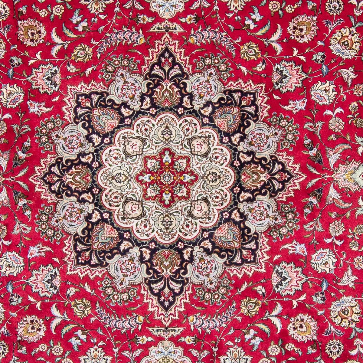 Tapis persan - Tabriz - Royal - 350 x 250 cm - rouge