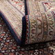 Tapis persan - Tabriz - 344 x 241 cm - bleu foncé
