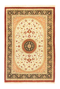 Tapis persan - Ghom - 154 x 107 cm - beige
