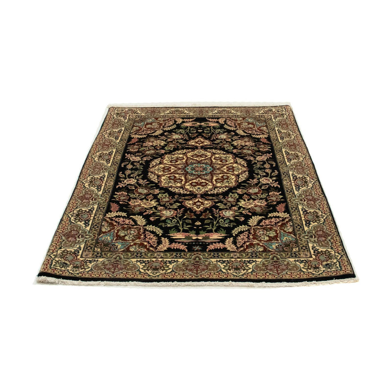 Tapis persan - Ghom - 166 x 105 cm - noir