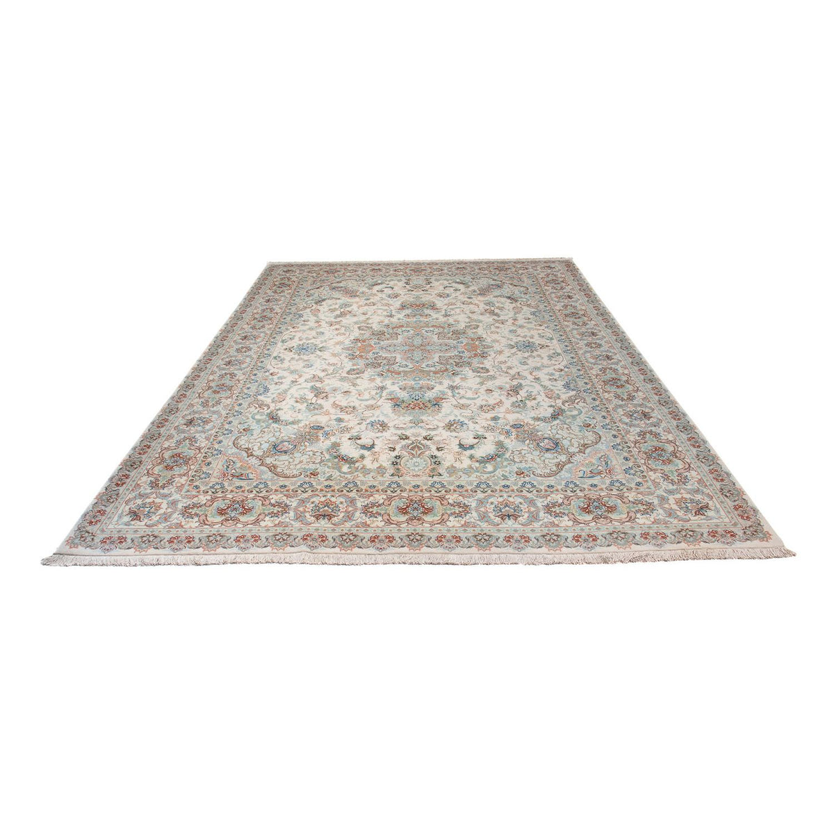 Tapis persan - Tabriz - Royal - 362 x 251 cm - beige