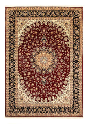 Tapis persan - Tabriz - Royal - 348 x 254 cm - rouge foncé
