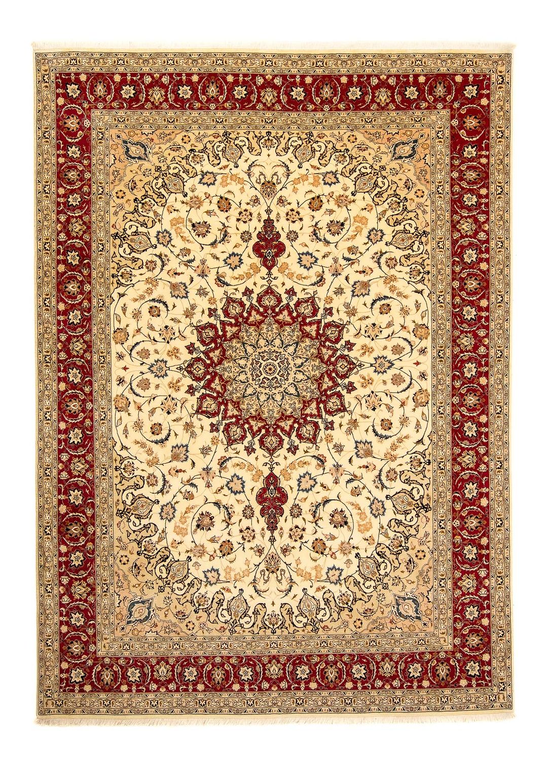 Tapis persan - Tabriz - Royal - 335 x 254 cm - beige