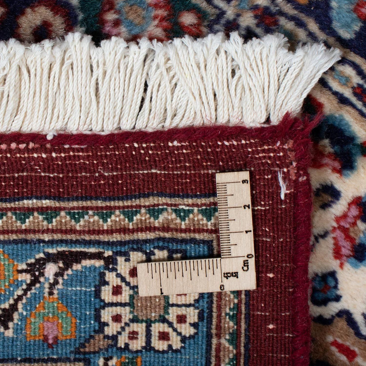 Tapis persan - Classique carré  - 246 x 245 cm - rouge foncé