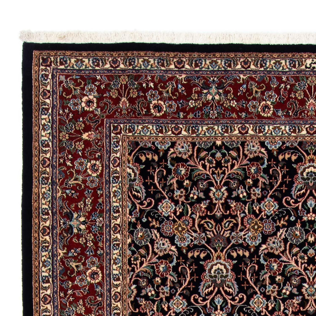 Tapis persan - Classique - 238 x 178 cm - bleu foncé