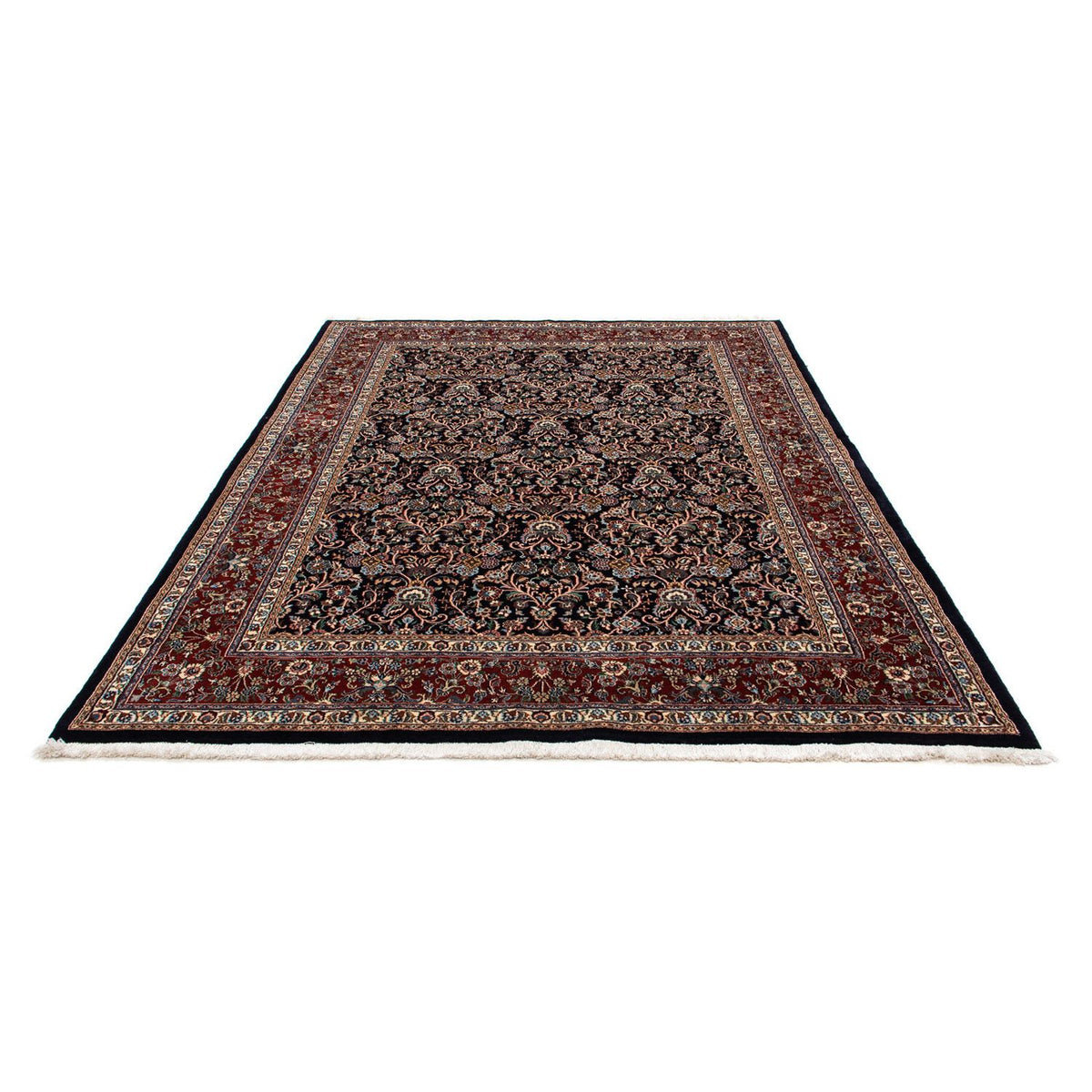 Tapis persan - Classique - 238 x 178 cm - bleu foncé