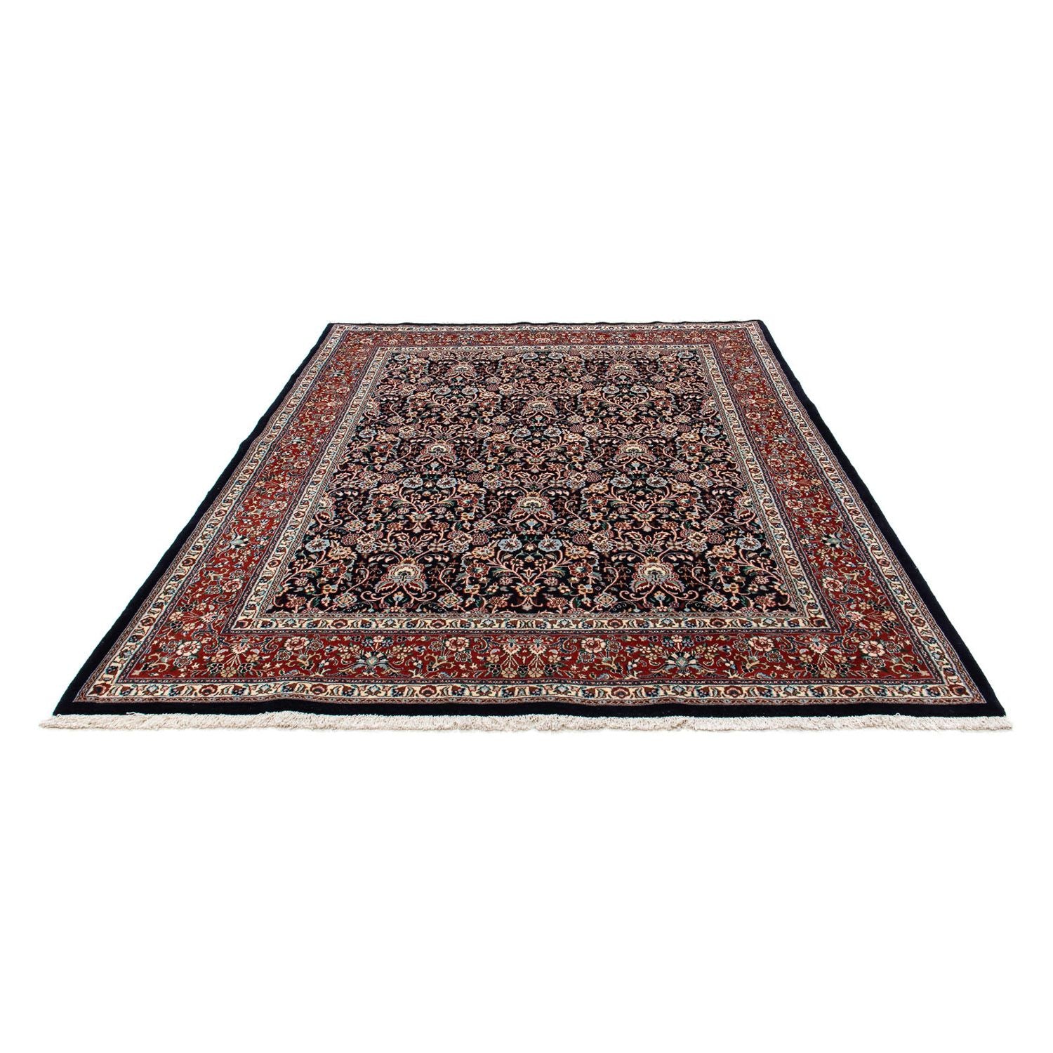 Tapis persan - Classique - 239 x 181 cm - bleu foncé
