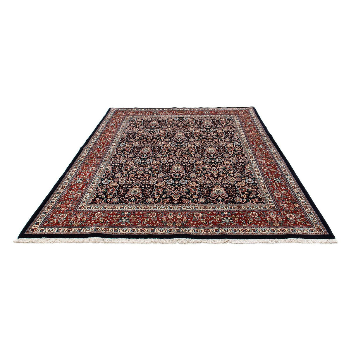 Tapis persan - Classique - 239 x 181 cm - bleu foncé