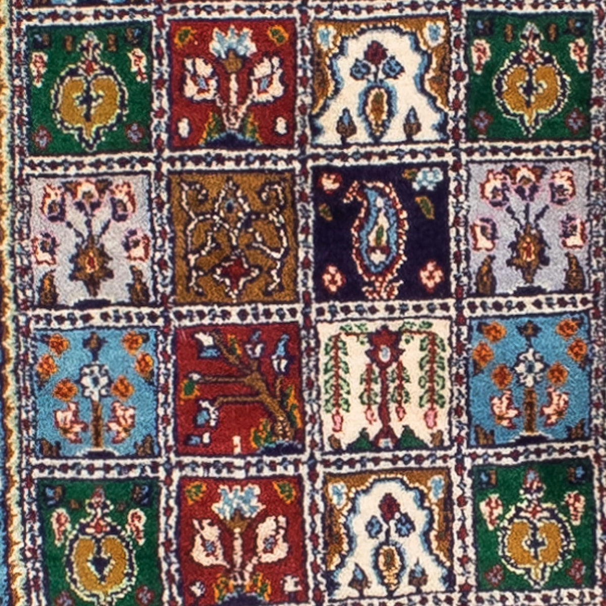 Tapis de couloir Tapis persan - Classique - 390 x 83 cm - rouge