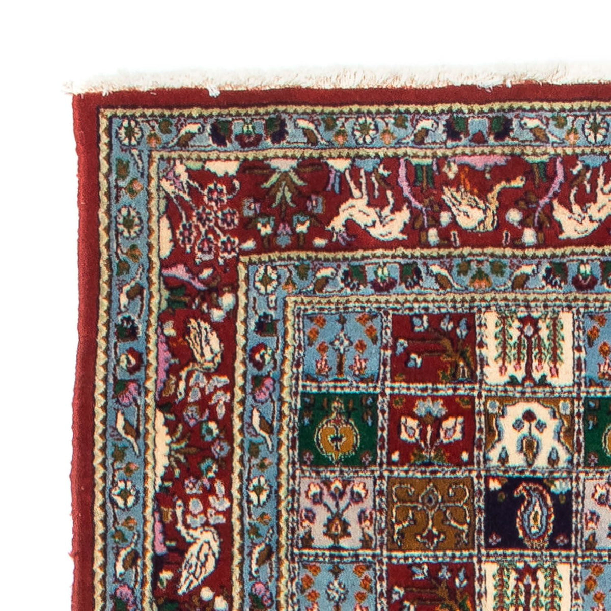 Tapis de couloir Tapis persan - Classique - 390 x 83 cm - rouge