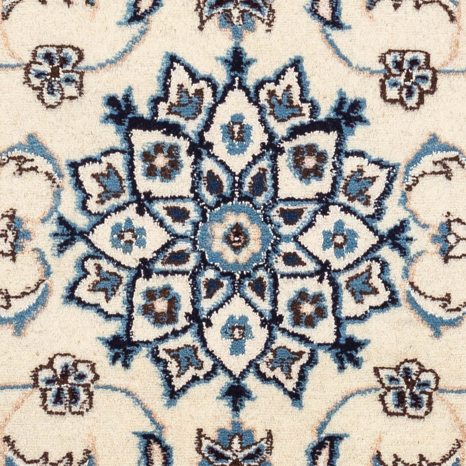 Tapis persan - Nain - 139 x 70 cm - beige