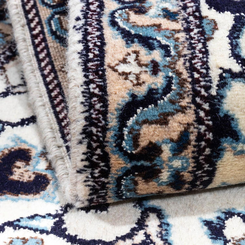 Tapis persan - Nain - 139 x 70 cm - beige