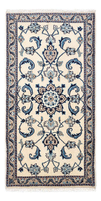 Tapis persan - Nain - 130 x 69 cm - beige