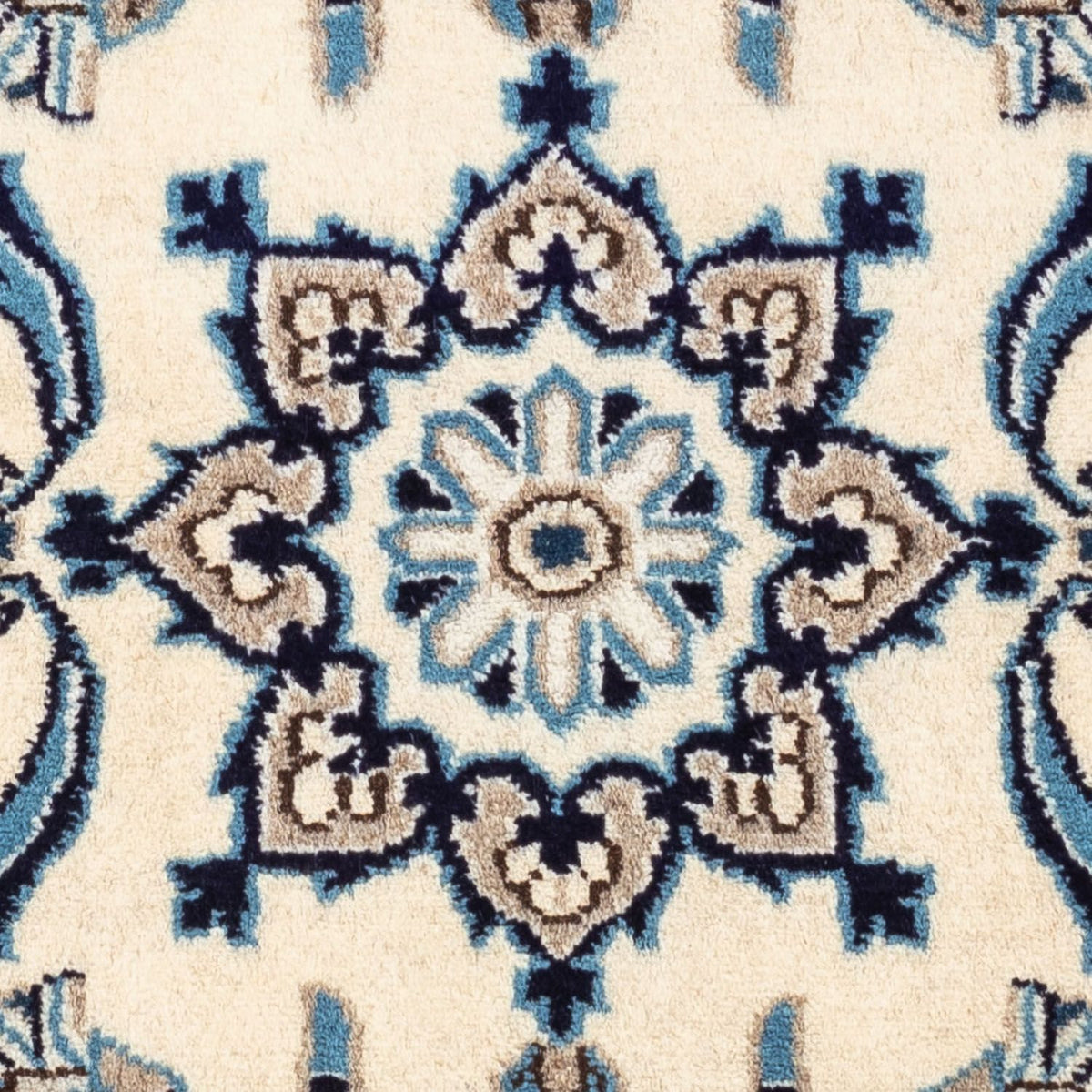 Tapis persan - Nain - 130 x 69 cm - beige