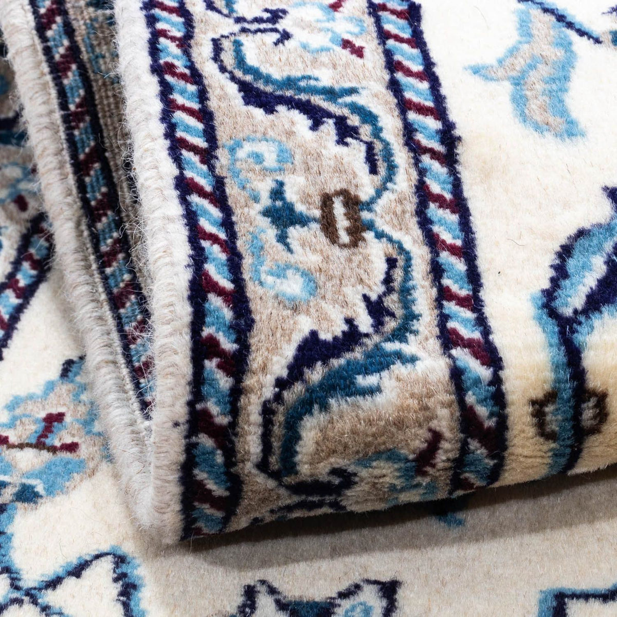 Tapis persan - Nain - 130 x 69 cm - beige