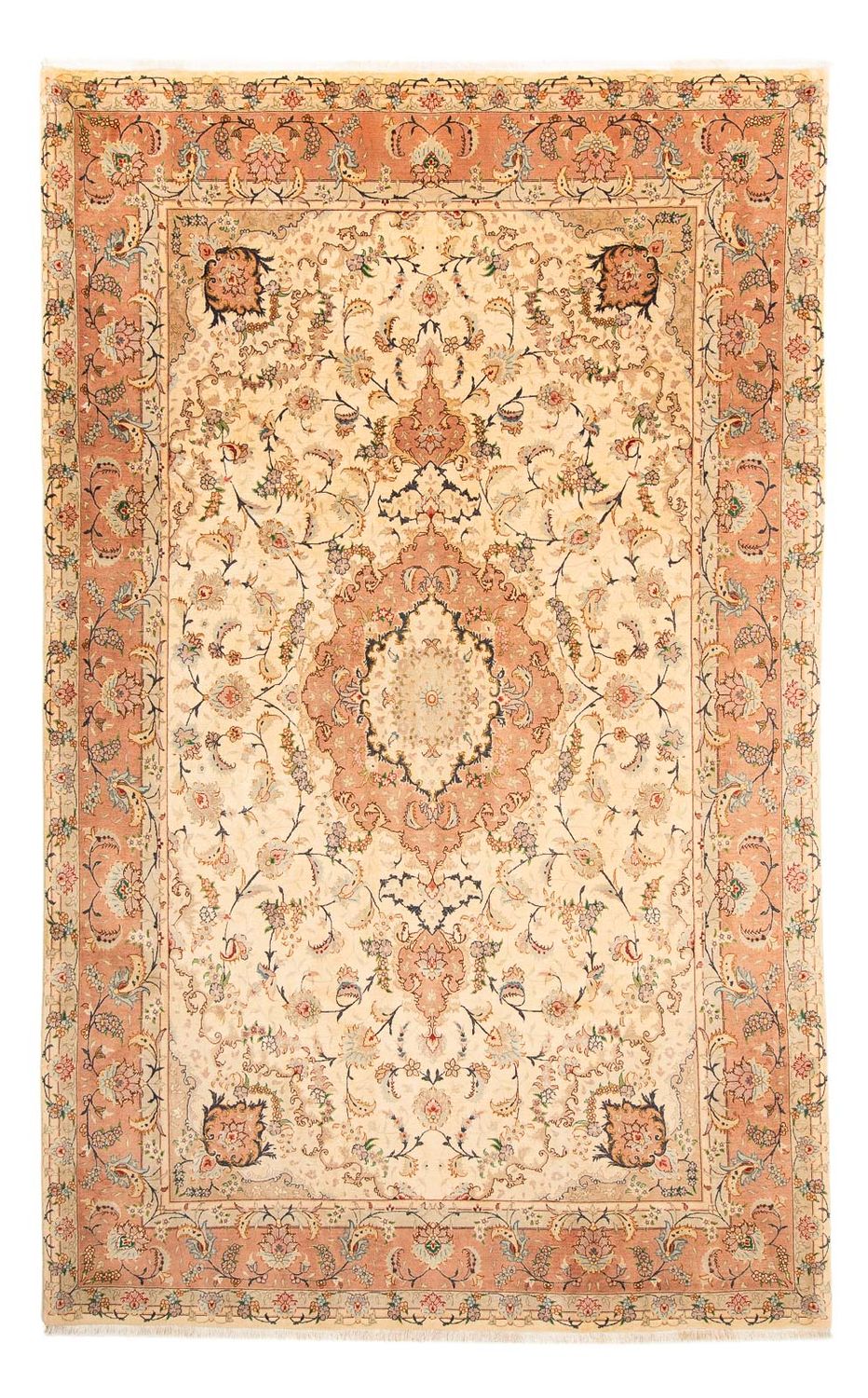 Tapis persan - Tabriz - Royal - 305 x 201 cm - beige