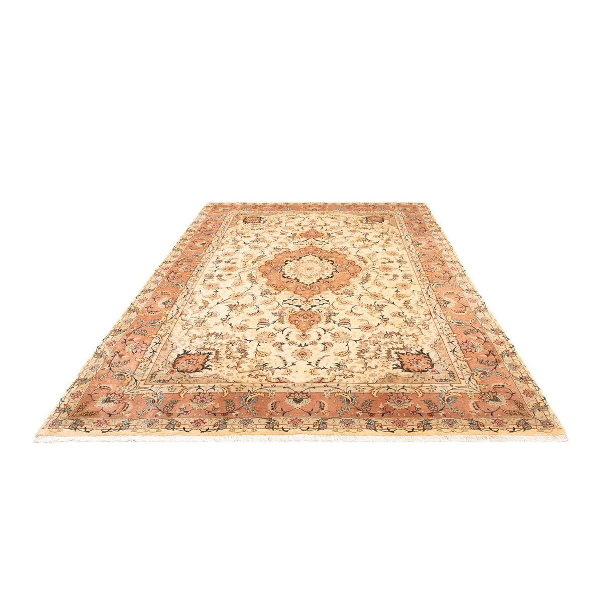 Tapis persan - Tabriz - Royal - 305 x 201 cm - beige