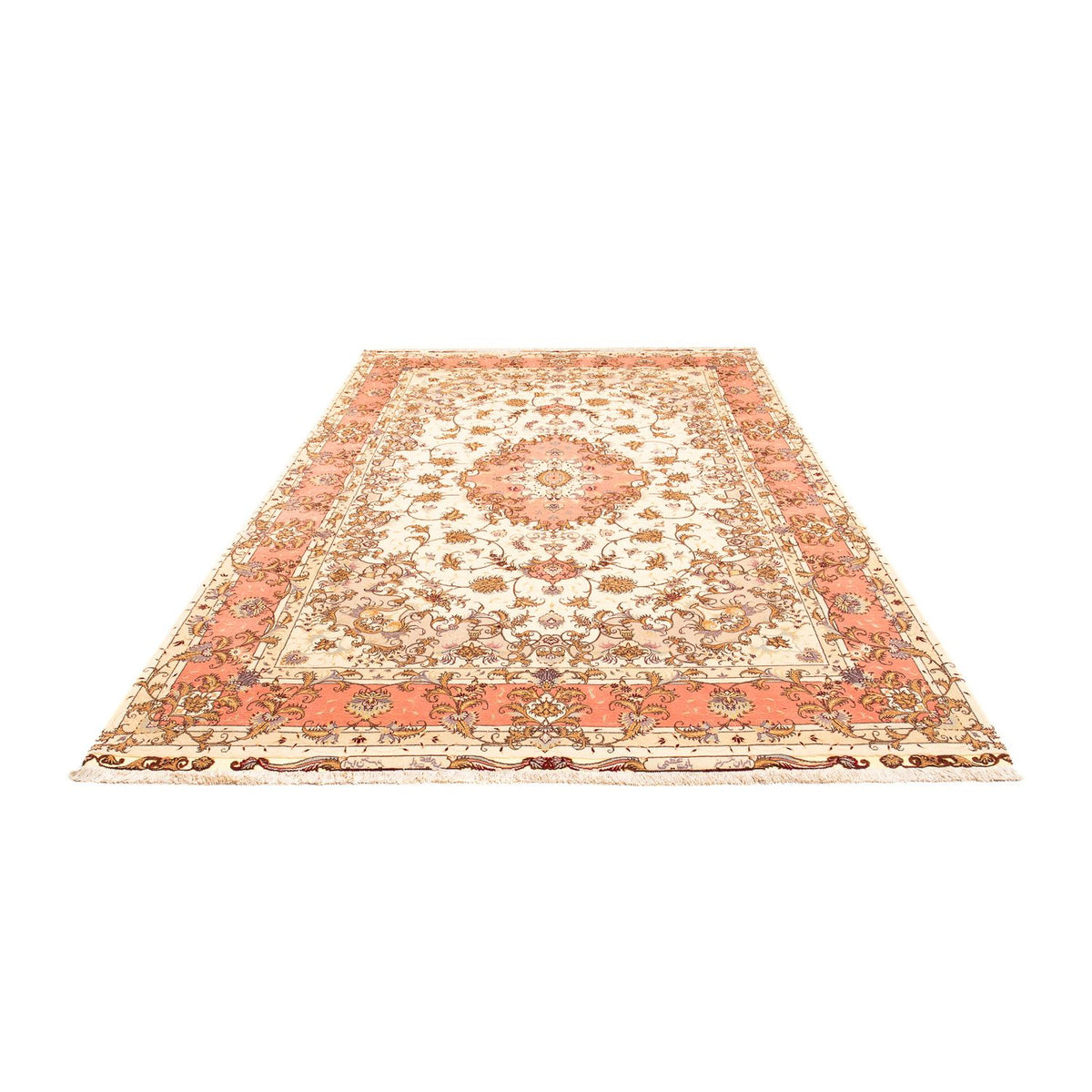 Tapis persan - Tabriz - Royal - 308 x 200 cm - beige