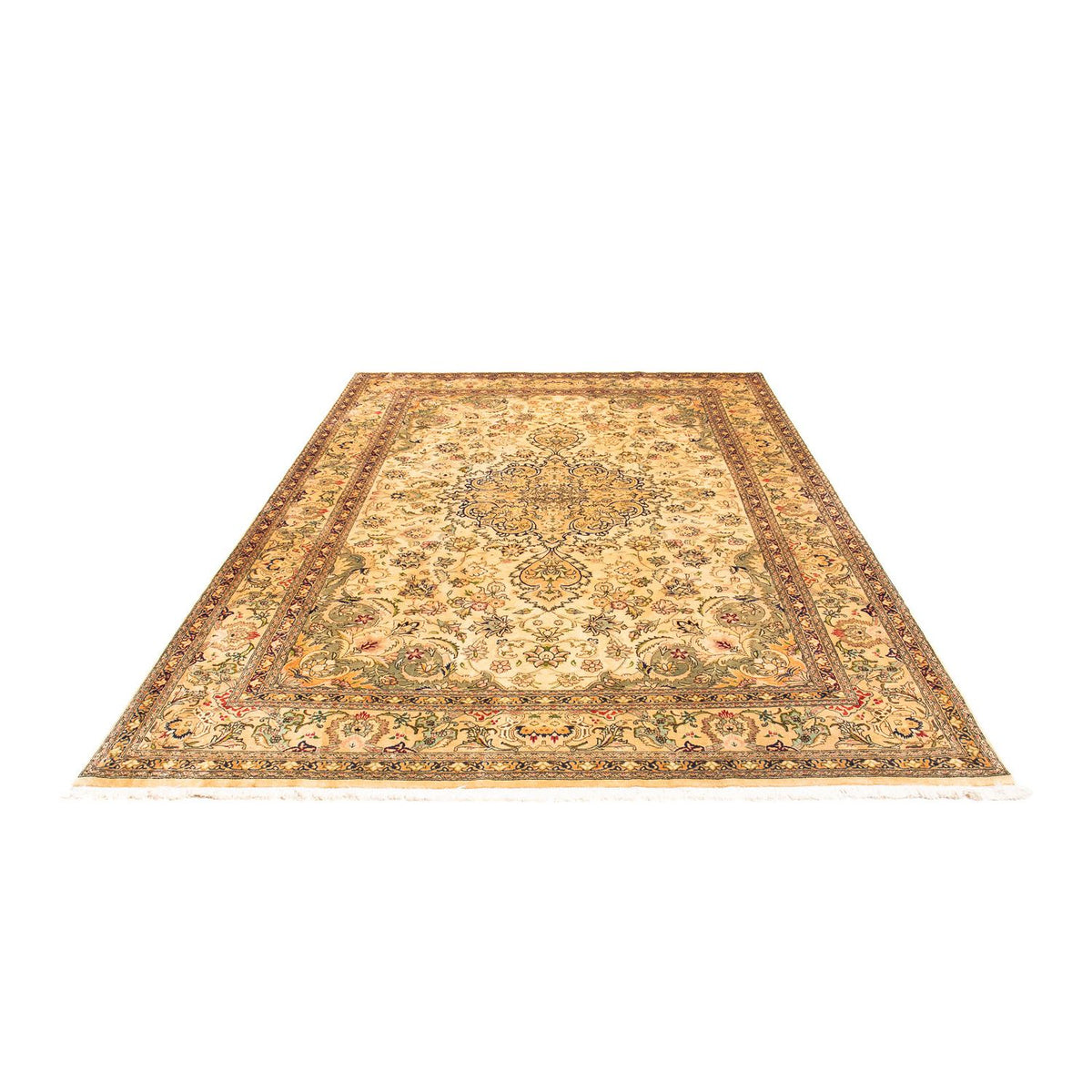 Tapis persan - Tabriz - Royal - 284 x 194 cm - beige