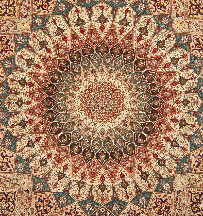 Tapis persan - Tabriz - Royal - 250 x 200 cm - multicolore