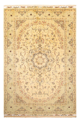 Tapis persan - Tabriz - Royal - 312 x 200 cm - beige