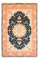 Tapis persan - Tabriz - Royal - 308 x 200 cm - bleu foncé