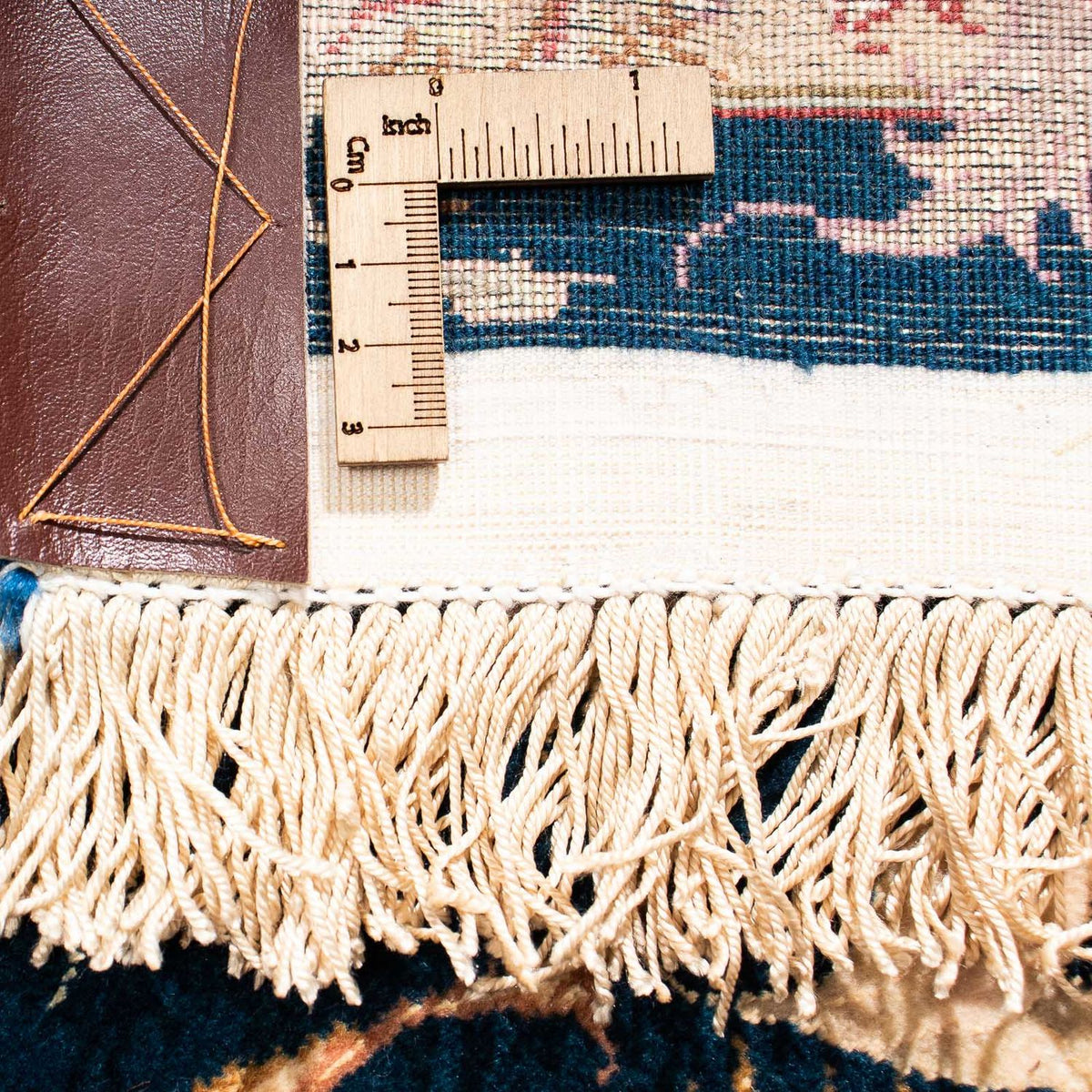 Tapis persan - Tabriz - Royal - 308 x 200 cm - bleu foncé