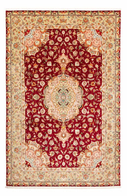 Tapis persan - Tabriz - Royal - 312 x 204 cm - rouge foncé