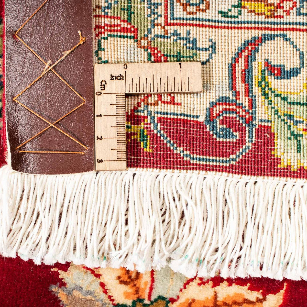 Tapis persan - Tabriz - Royal - 312 x 204 cm - rouge foncé