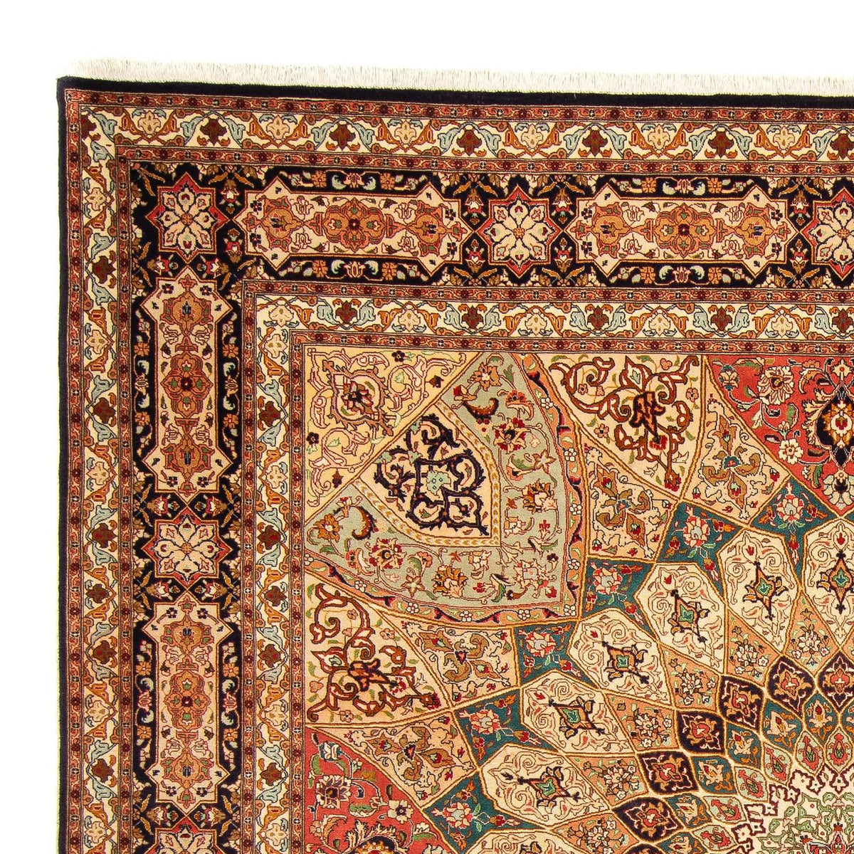 Tapis de Tabriz - 50 rangs Tapis 252x253cm - Tapis persan