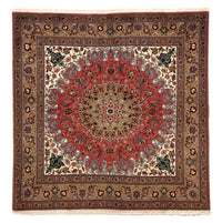Tapis persan - Tabriz - Royal carré  - 202 x 200 cm - multicolore