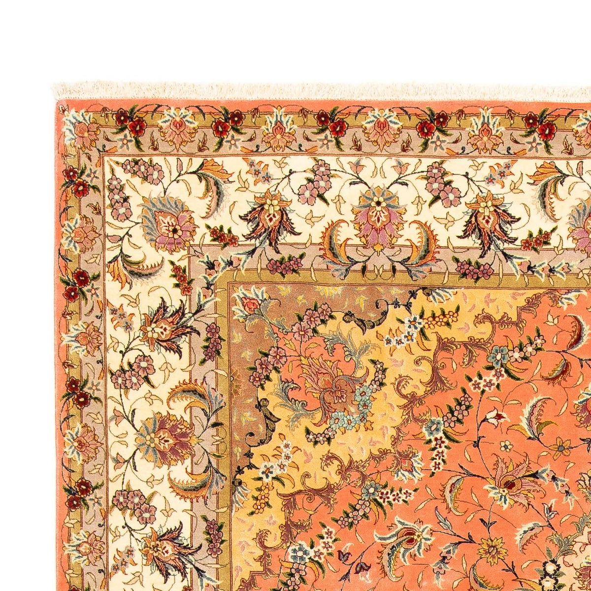 Tapis persan - Tabriz - Royal - 310 x 202 cm - beige