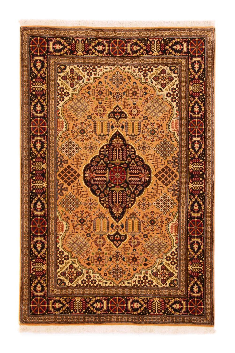 Tapis persan - Tabriz - Royal - 152 x 102 cm - marron