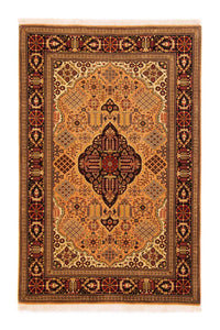Tapis persan - Tabriz - Royal - 152 x 102 cm - marron