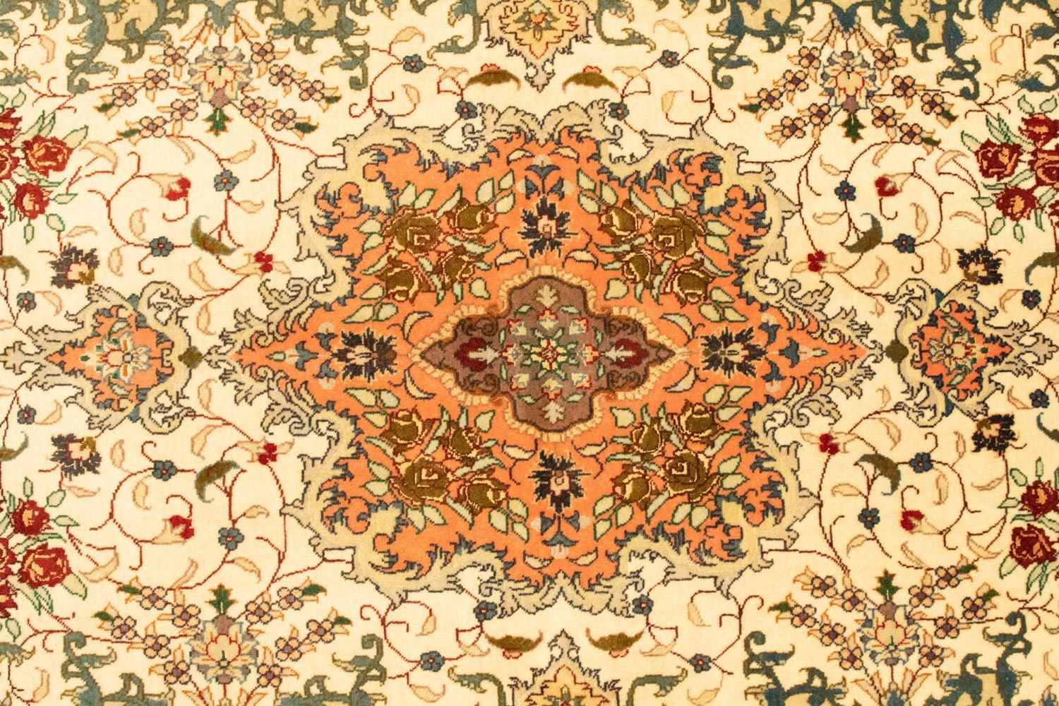 Tapis persan - Tabriz - Royal - 155 x 101 cm - beige