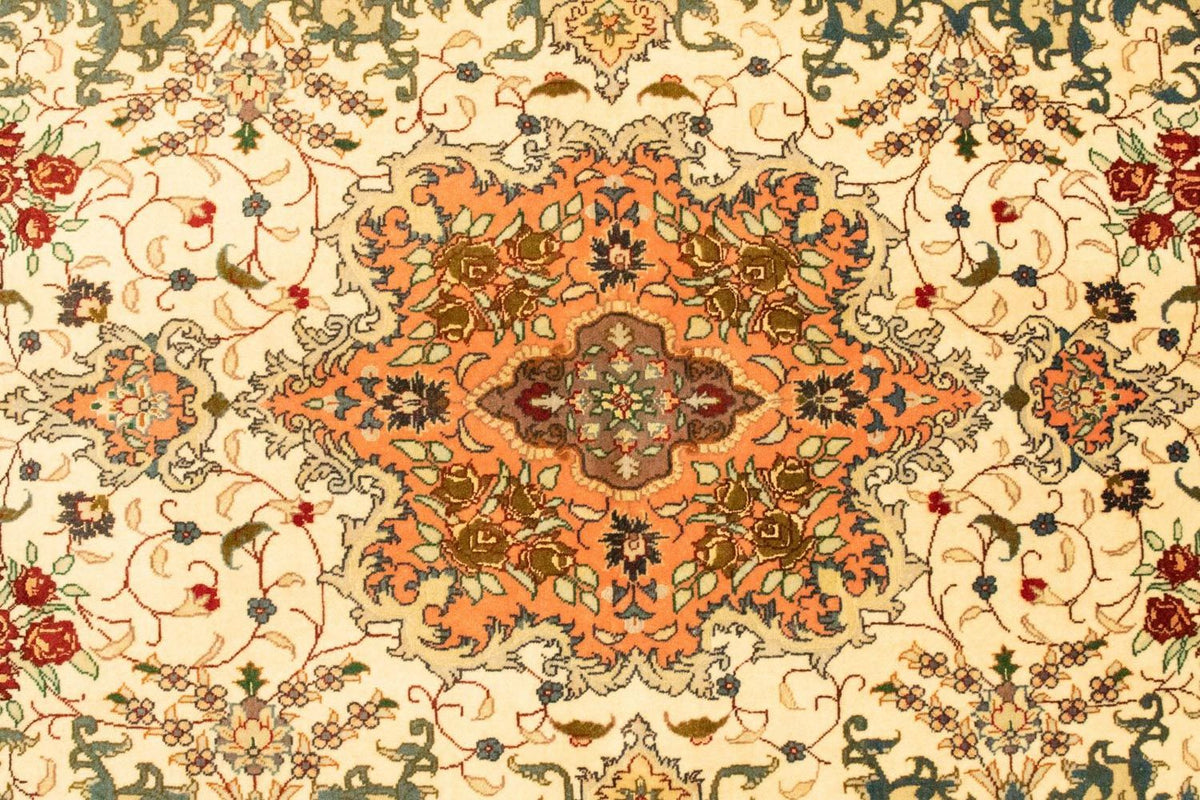 Tapis persan - Tabriz - Royal - 155 x 101 cm - beige