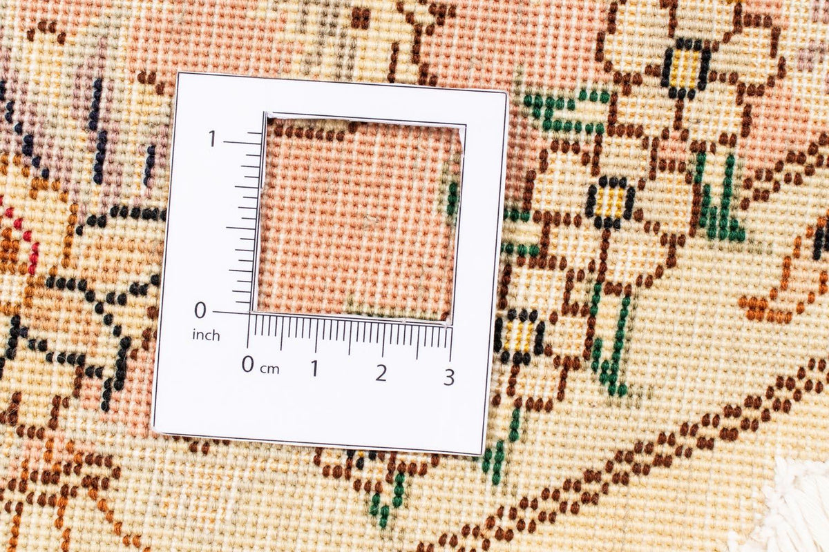 Tapis persan - Tabriz - Royal ronde  - 150 x 150 cm - beige