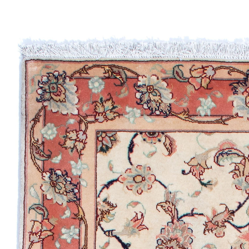 Tapis de couloir Tapis persan - Tabriz - Royal - 183 x 77 cm - beige